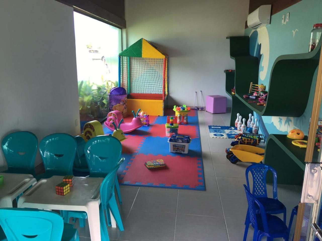 Luxuoso Flat 3 Quartos, Terreo, No Cupe Beach Living - Beira Mar De ปอร์โต จิ กาลินญาส ภายนอก รูปภาพ