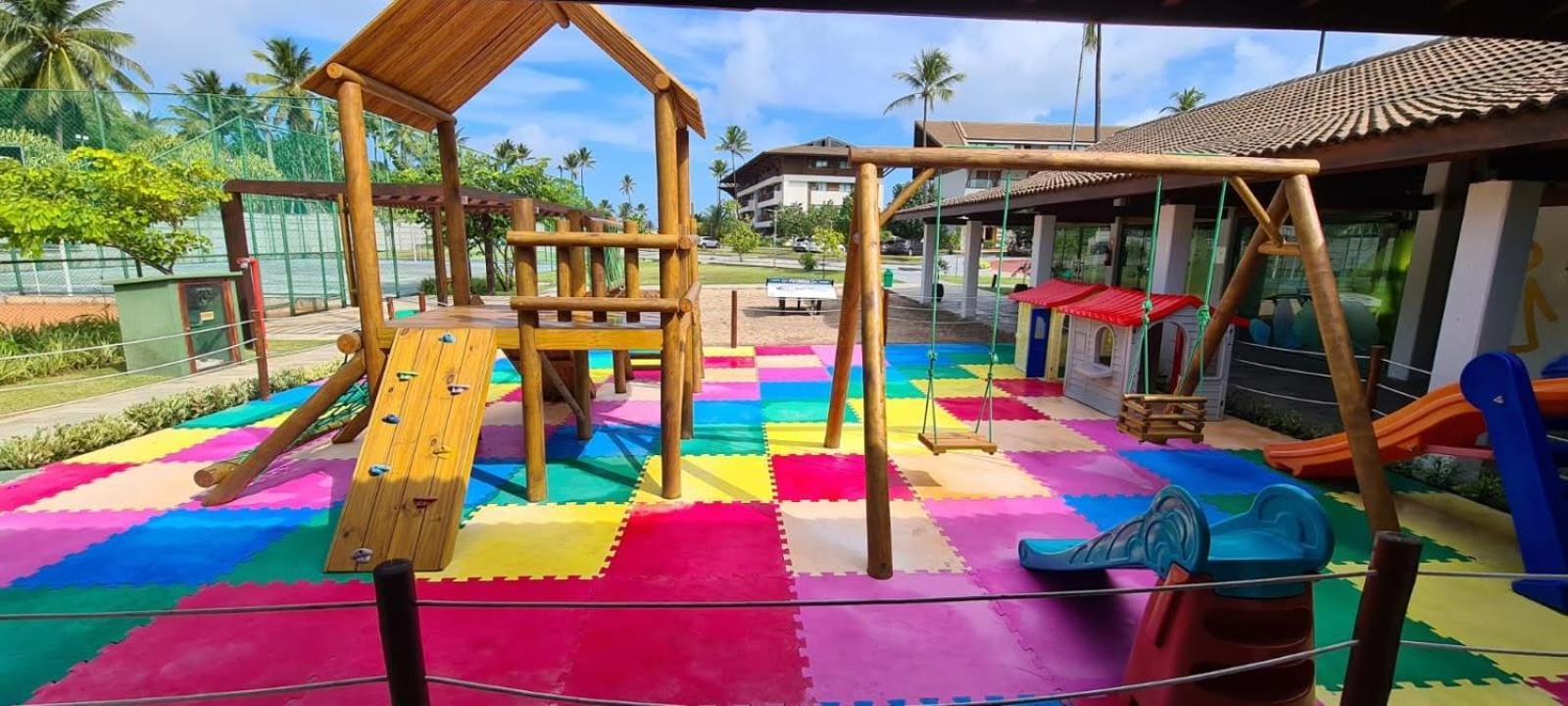 Luxuoso Flat 3 Quartos, Terreo, No Cupe Beach Living - Beira Mar De ปอร์โต จิ กาลินญาส ภายนอก รูปภาพ