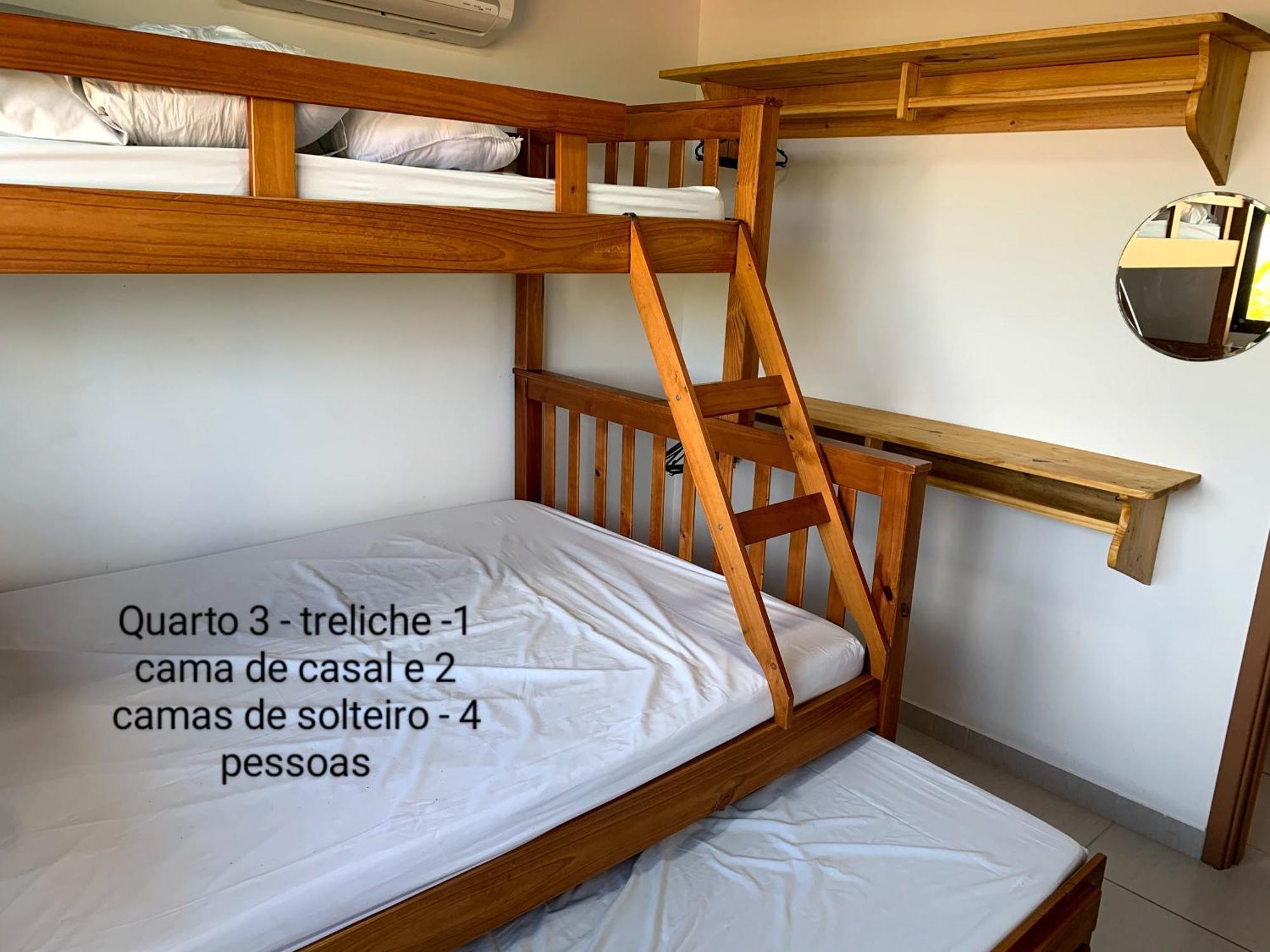 Luxuoso Flat 3 Quartos, Terreo, No Cupe Beach Living - Beira Mar De ปอร์โต จิ กาลินญาส ภายนอก รูปภาพ