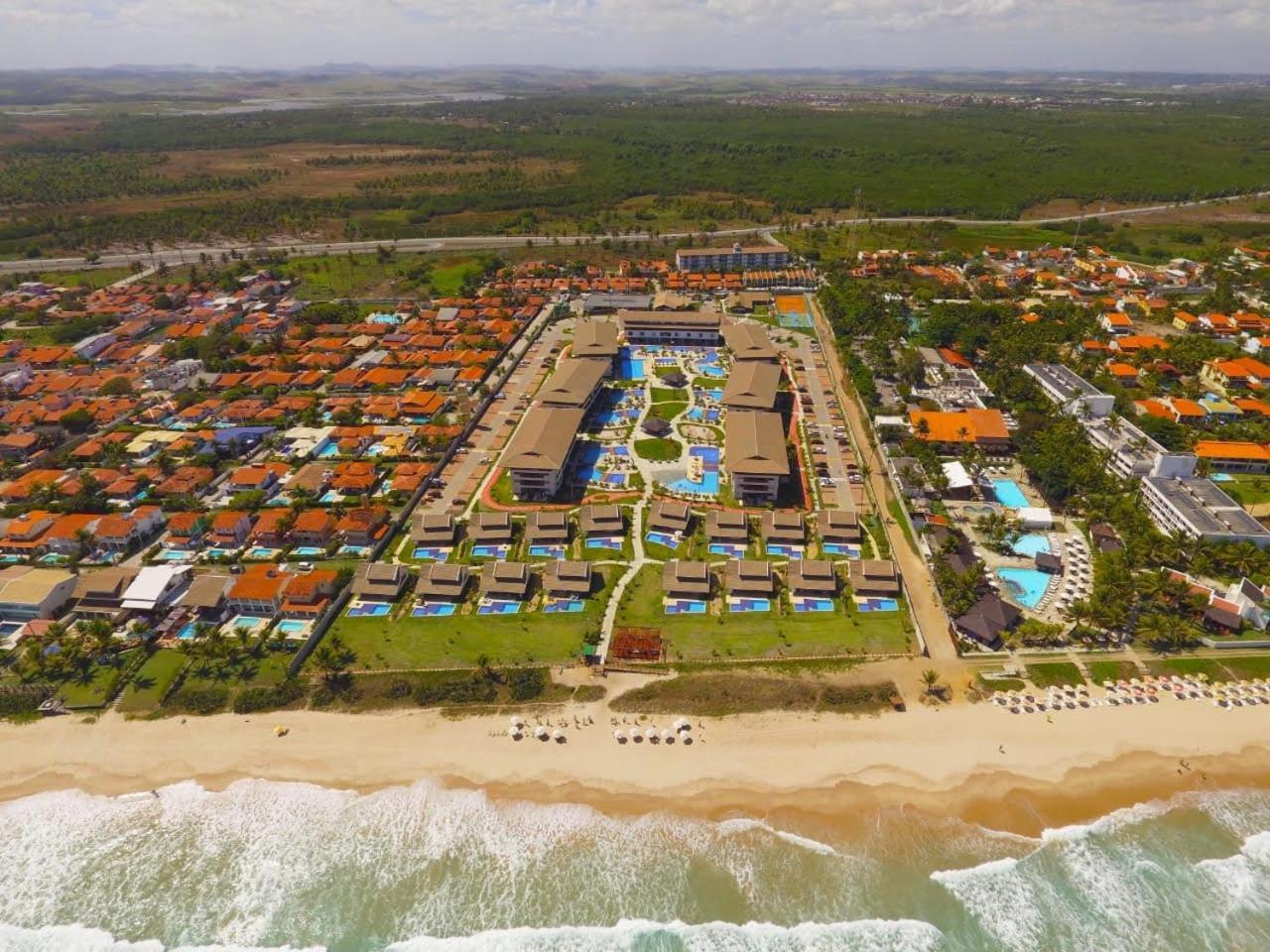 Luxuoso Flat 3 Quartos, Terreo, No Cupe Beach Living - Beira Mar De ปอร์โต จิ กาลินญาส ภายนอก รูปภาพ